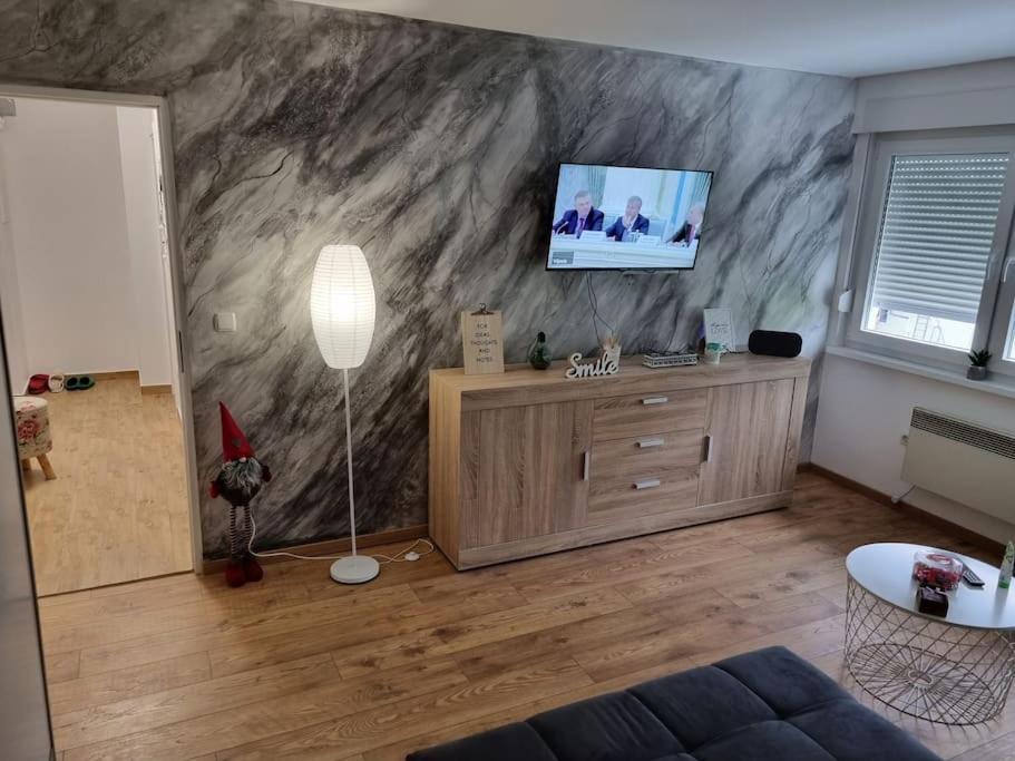 Studio Apartman Bojana 34M2,Free Wifi,Parking Sisak Buitenkant foto