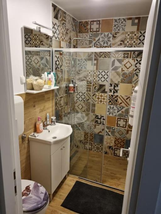 Studio Apartman Bojana 34M2,Free Wifi,Parking Sisak Buitenkant foto